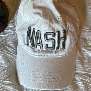 White NASH Hat